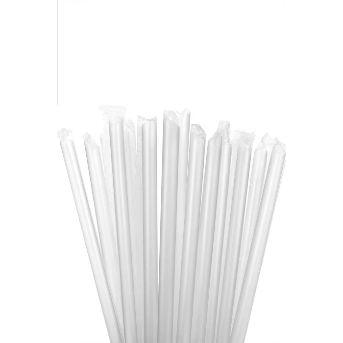 Dolphin Jelatinli Bubble Tea Şeffaf Pipet 12 mm * 22 cm 50 Adet