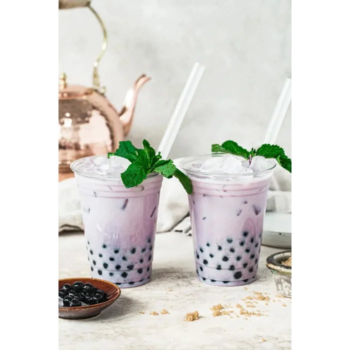 Dolphin Jelatinli Bubble Tea Şeffaf Pipet 12 mm * 22 cm 50 Adet