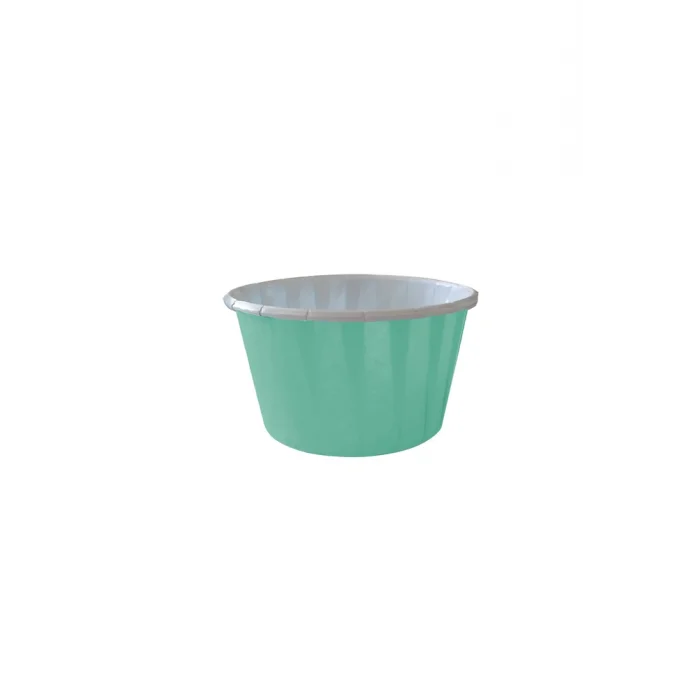 Roll-up Muffin Kek Kapsülü Mat Mint Yeşili 50 Adet