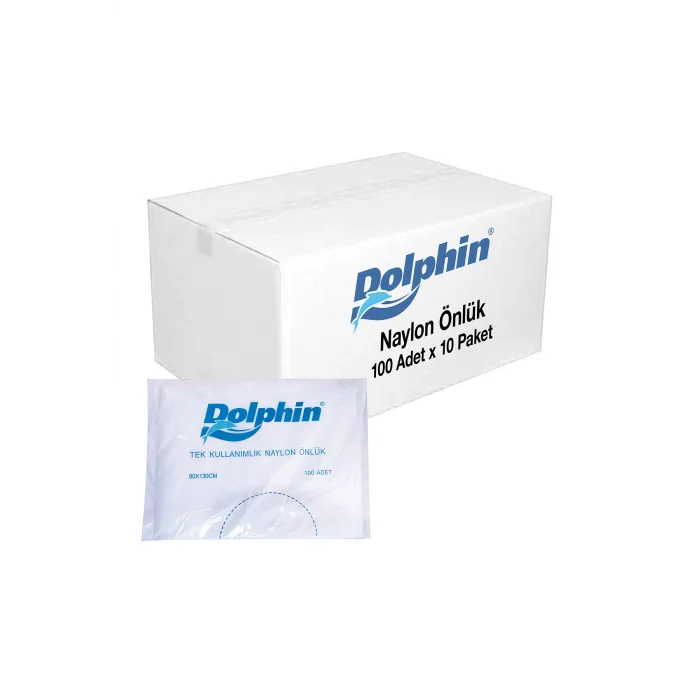 Dolphin Naylon Önlük 100lü x 10 Paket (Koli)