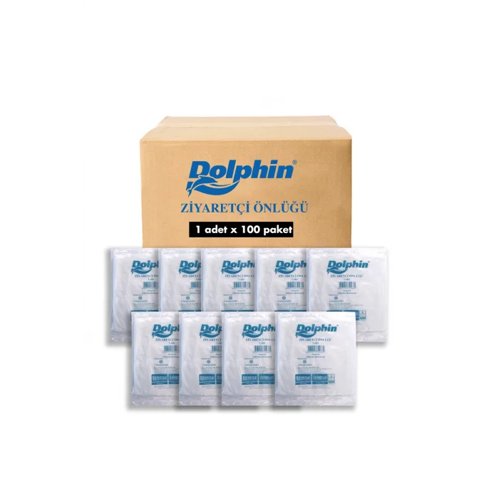 Dolphin Ziyaretçi Önlüğü 100 Adet (Koli)