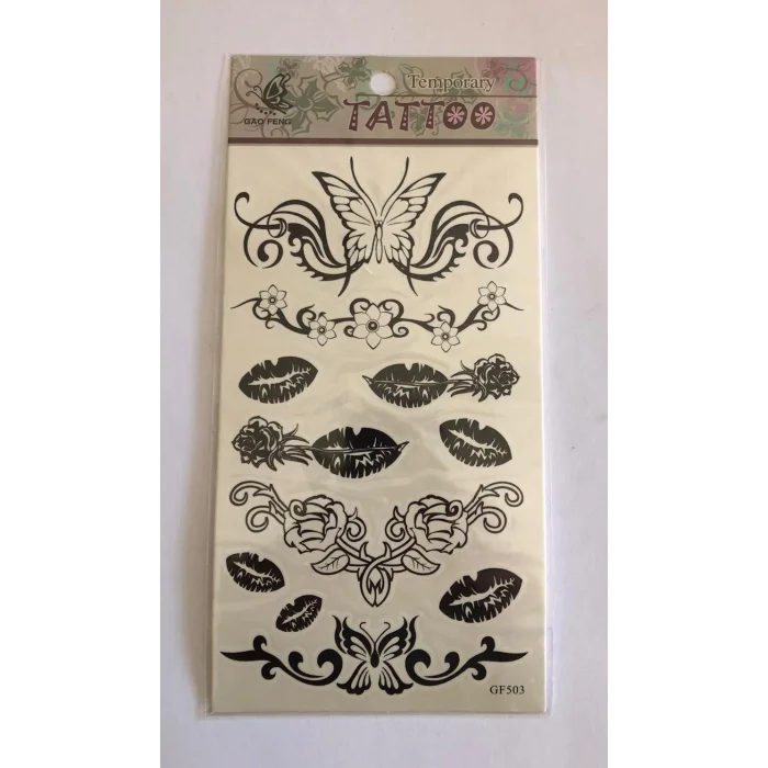 Dudaklar Yapıştırma Sticker Dövme Geçici Dövme Temporary Tattoos