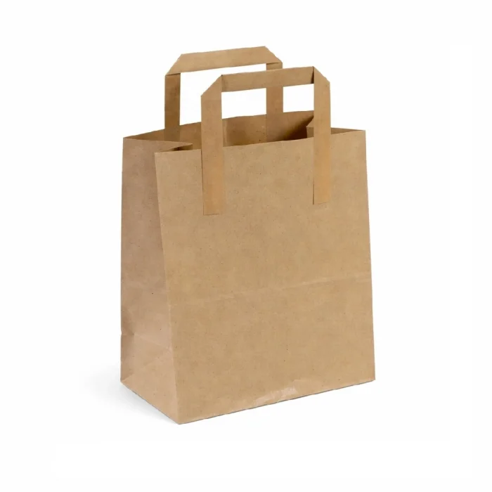 Kraft Çanta 25 * 28 * 14 cm 200 Adet