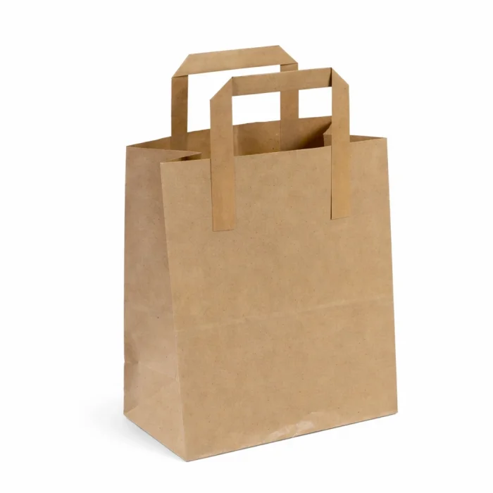 Kraft Çanta 26 * 29 * 16 cm 200 Adet