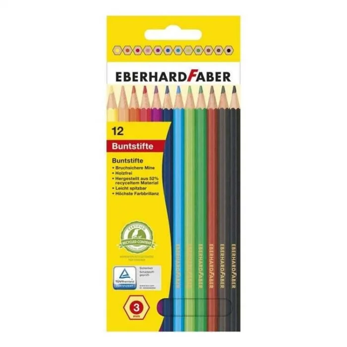 Eberhard Faber Kuru Boya Kalemi 12 Renk