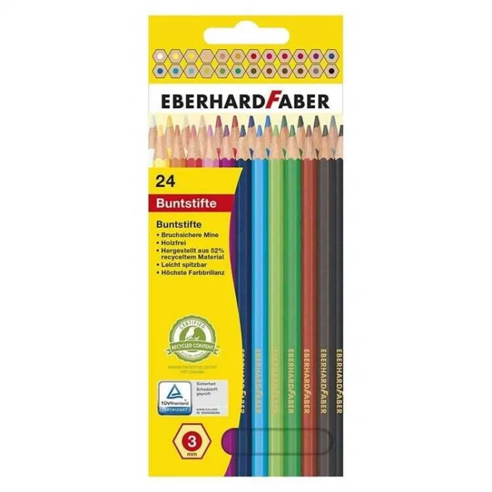 Eberhard Faber Kuru Boya Kalemi 24 Renk