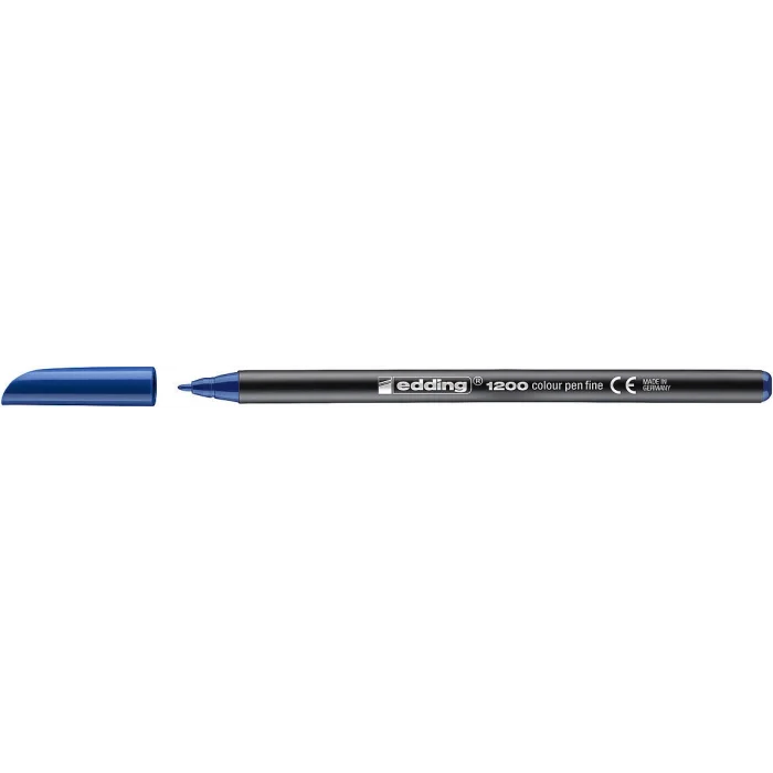 Edding 1200 Grafik Kalemi ÇELİK MAVİSİ