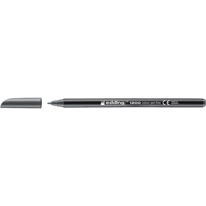 Edding 1200 Grafik Kalemi GRİ