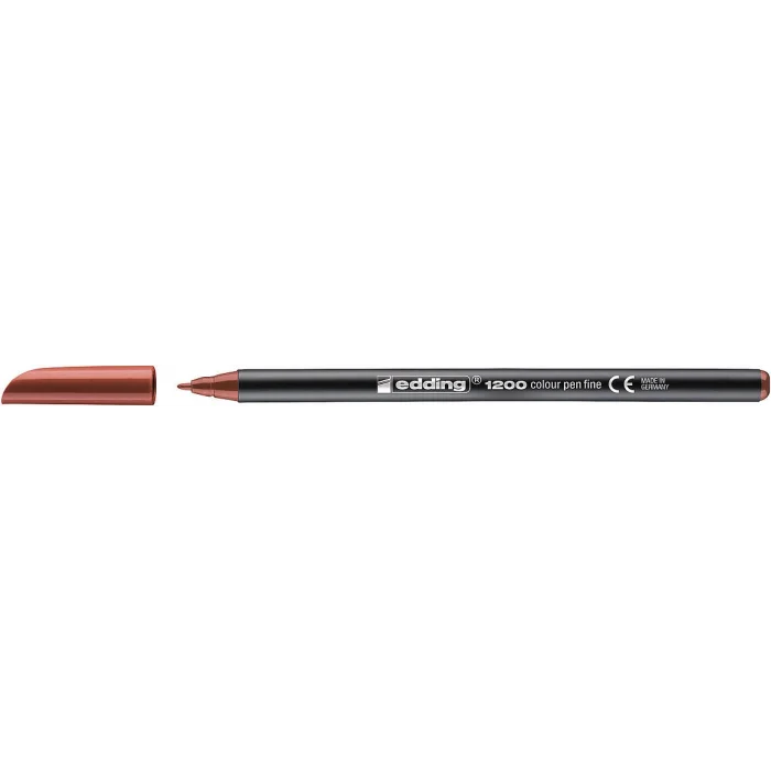 Edding 1200 Grafik Kalemi KAHVERENGİ