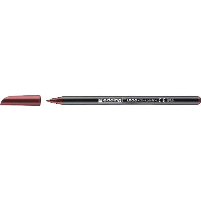 Edding 1200 Grafik Kalemi KİRLİ KIRMIZI