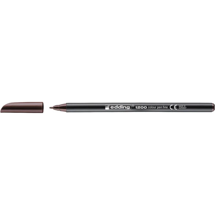 Edding 1200 Grafik Kalemi KOYU KAHVERENGİ