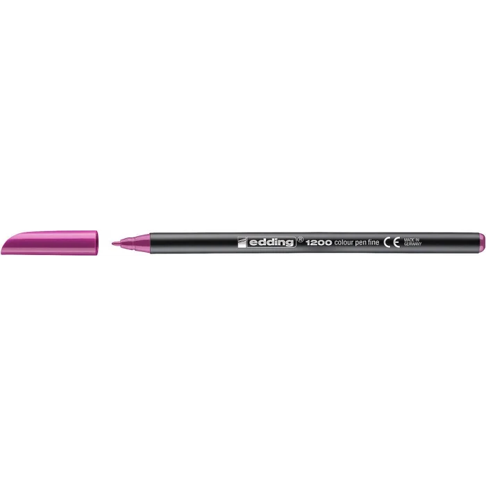 Edding 1200 Grafik Kalemi KOYU PEMBE