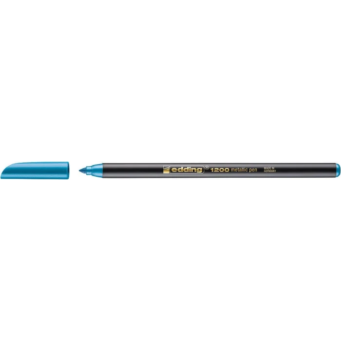 Edding 1200 Grafik Kalemi METALİK MAVİ