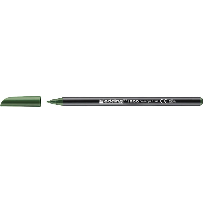 Edding 1200 Grafik Kalemi ZEYTİN YEŞİLİ