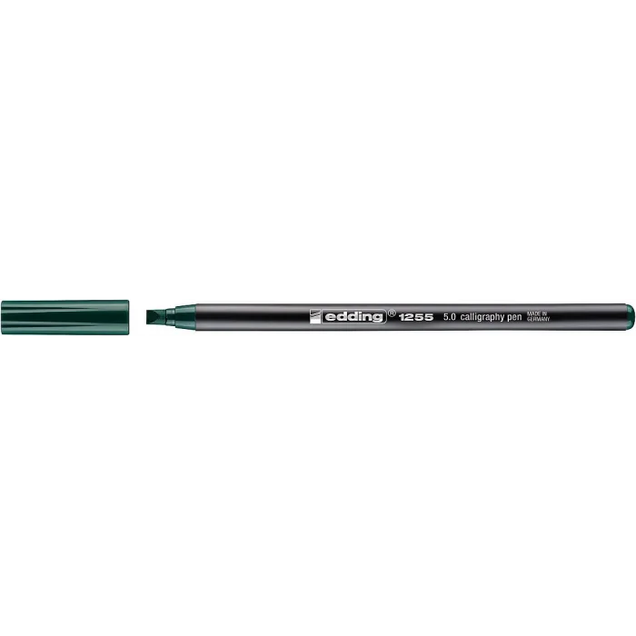 Edding 1255 Kaligrafi Kalemi 5.0 mm. Çam Yeşili