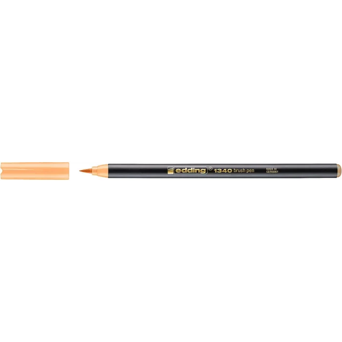 Edding 1340 Brushpen Fırça Uçlu Kalem AÇIK TURUNCU