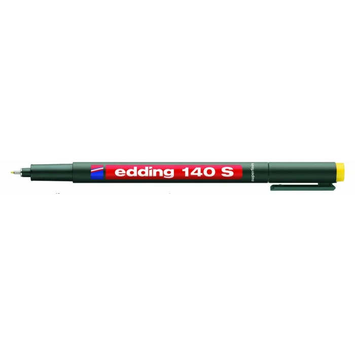 Edding 140 S Çok Amaçlı Permanent Kalem (Asetat Kalemi) SARI