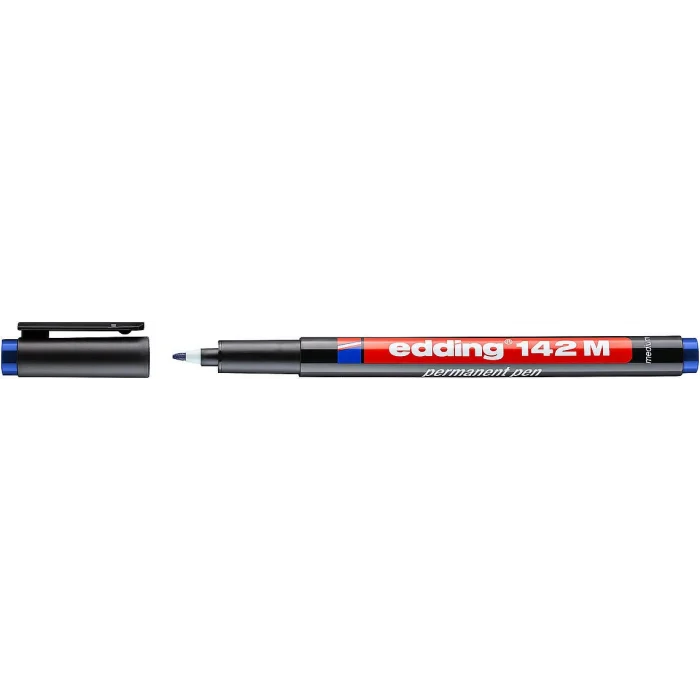 Edding 142 M Çok Amaçlı Permanent Kalem (Asetat Kalemi) MAVİ