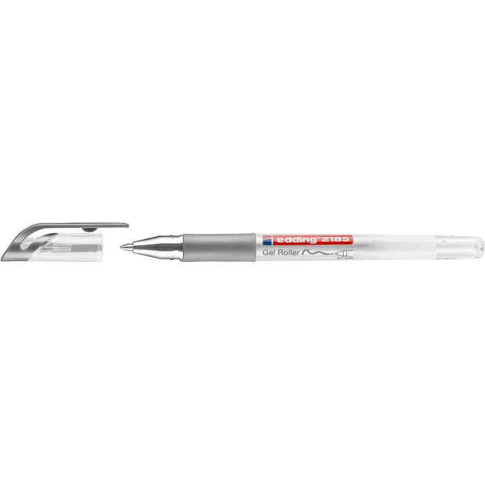 Edding 2185 Jel Mürekkepli Roller Kalem METALİK GÜMÜŞ