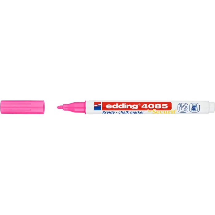 Edding 4085 Sıvı Tebeşir Kalemi FOSFORLU PEMBE