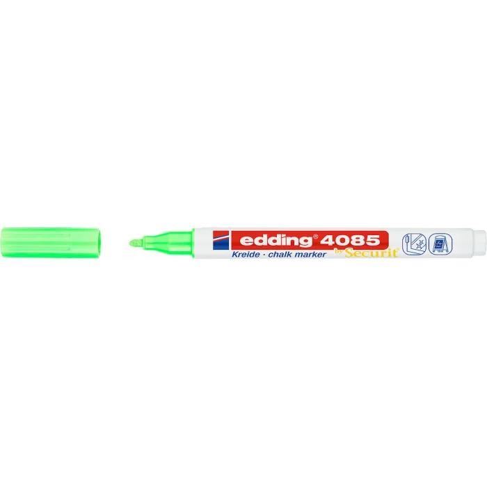 Edding 4085 Sıvı Tebeşir Kalemi FOSFORLU YEŞİL
