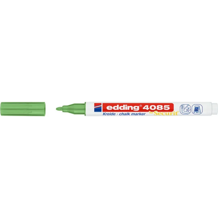 Edding 4085 Sıvı Tebeşir Kalemi METALİK YEŞİL
