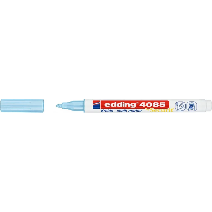 Edding 4085 Sıvı Tebeşir Kalemi PASTEL MAVİ