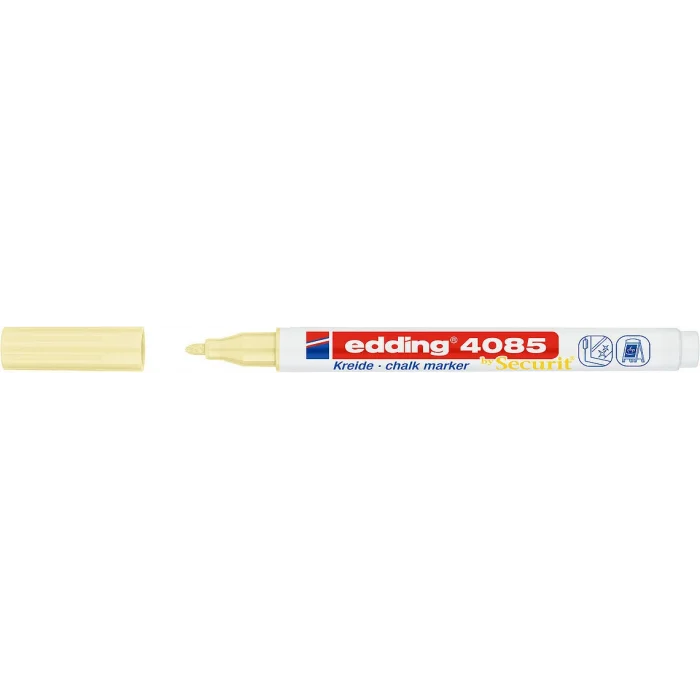Edding 4085 Sıvı Tebeşir Kalemi PASTEL SARI