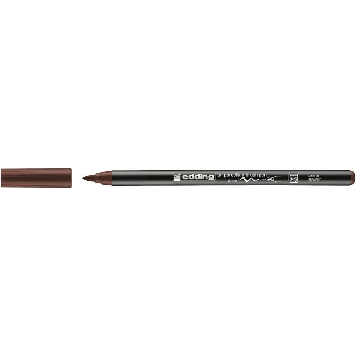 Edding 4200 Porselen Kalemi KAHVERENGİ
