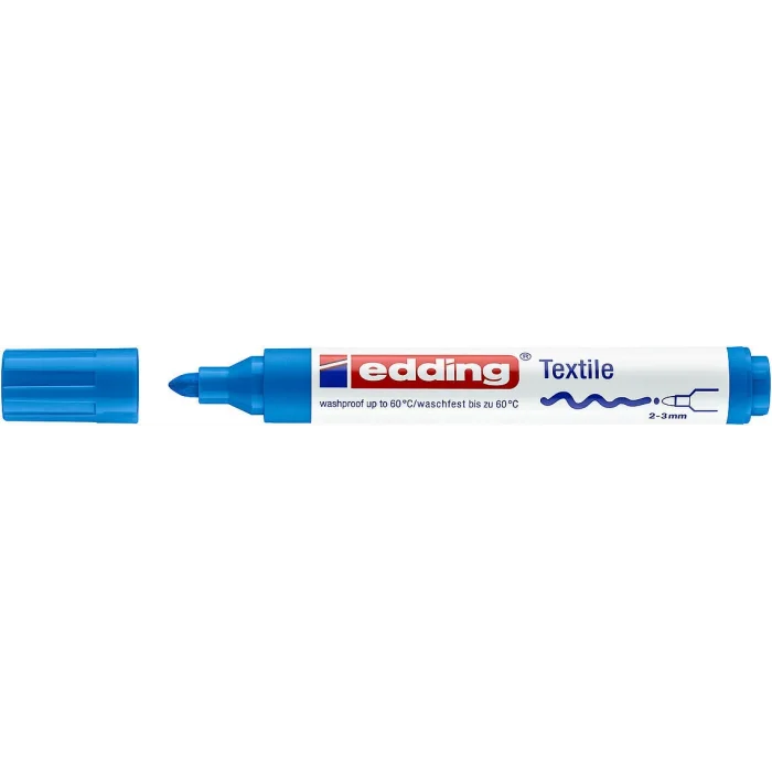 Edding 4500 Kumaş Tekstil Boyama Kalemi LIGHT BLUE