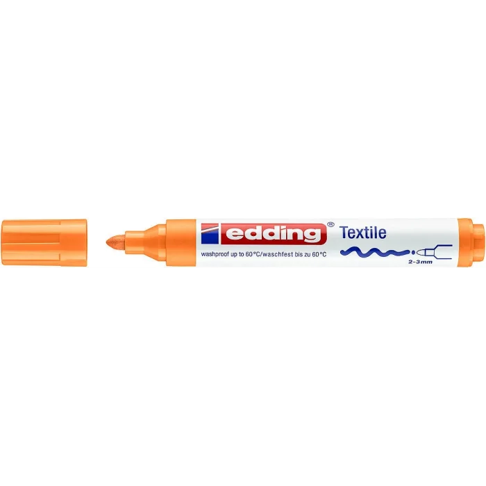 Edding 4500 Kumaş Tekstil Boyama Kalemi NEON ORANGE
