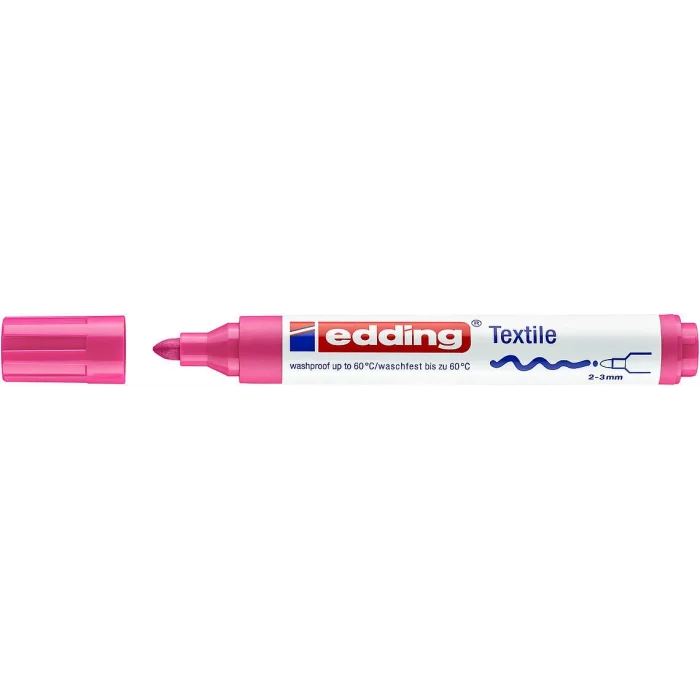 Edding 4500 Kumaş Tekstil Boyama Kalemi NEON PINK