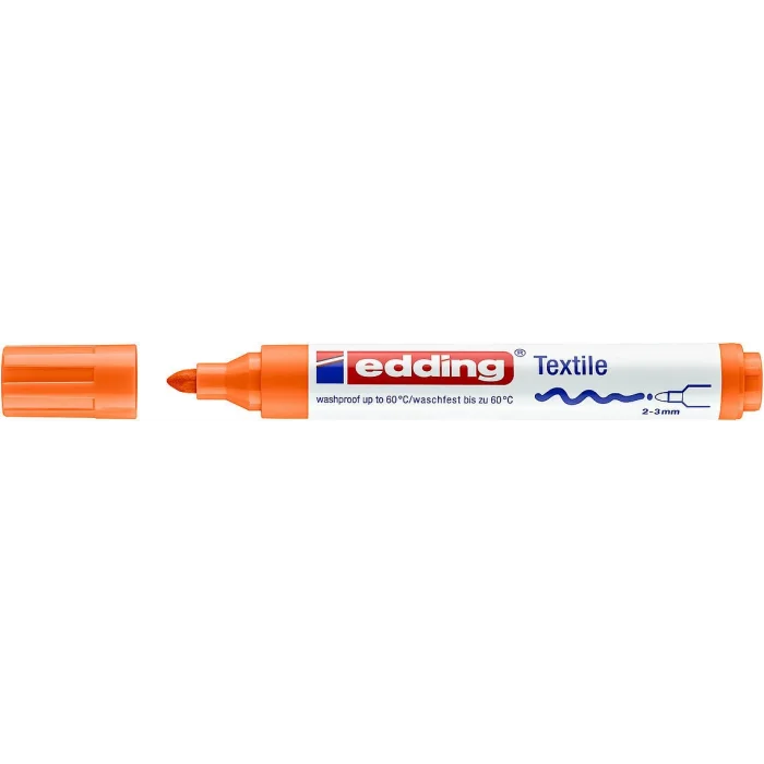 Edding 4500 Kumaş Tekstil Boyama Kalemi ORANGE