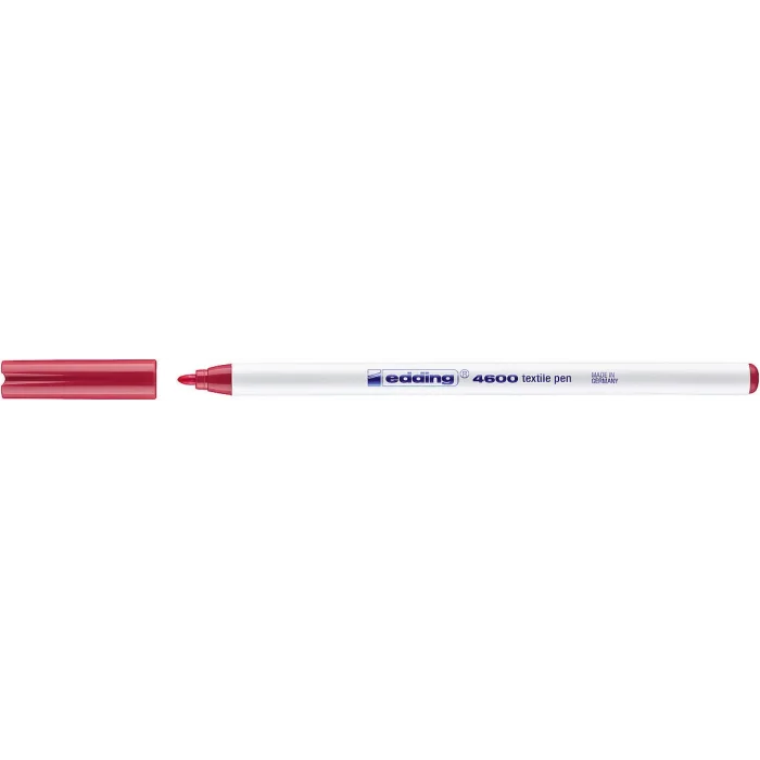 Edding 4600 Kumaş Tekstil Boyama Kalemi CARMINE RED