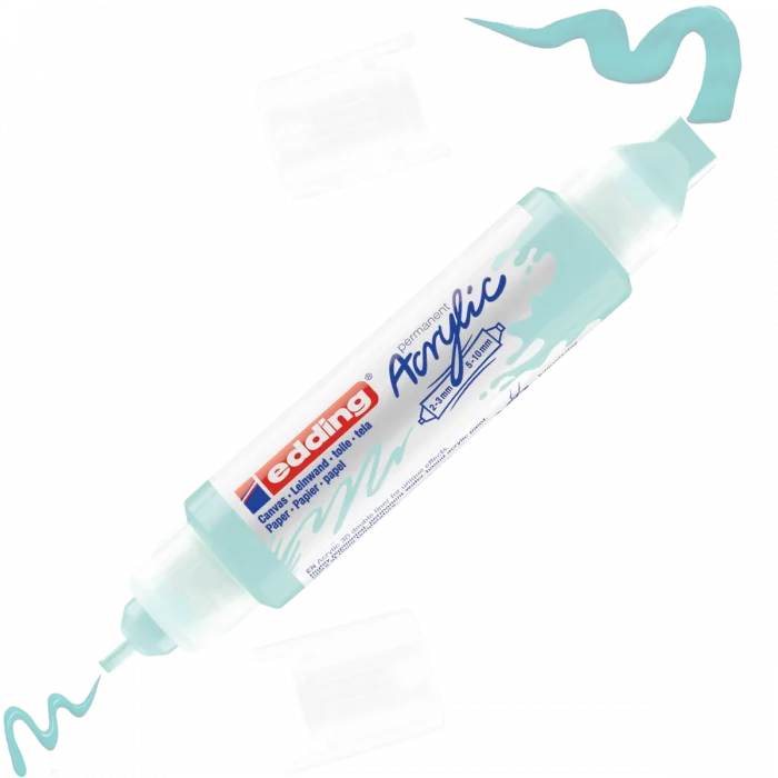 Edding 5400 Akrilik Boyama Markörü 3D Double Liner PASTEL MAVİ