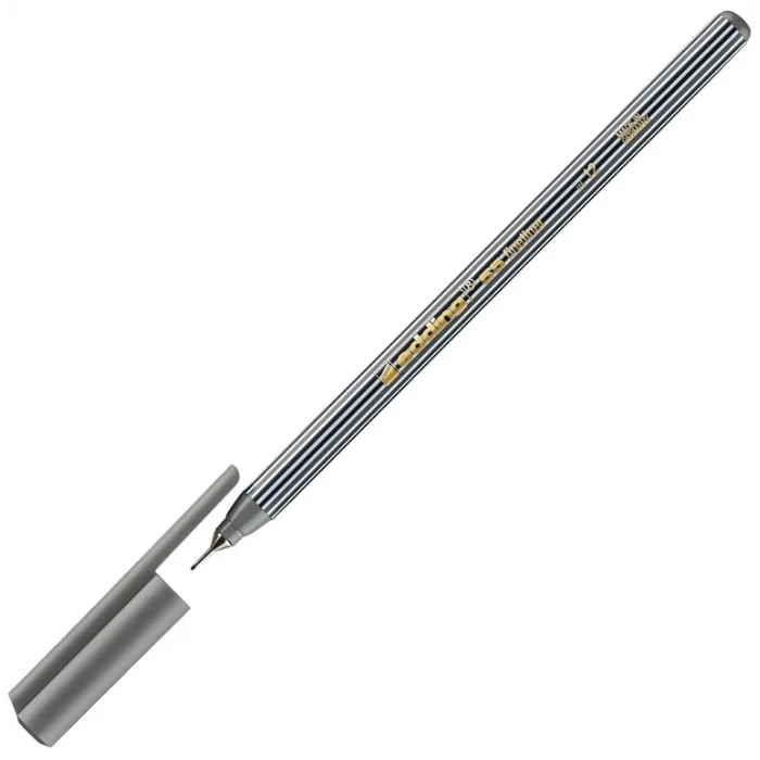 Edding 55 Fineliner Kalem GRİ