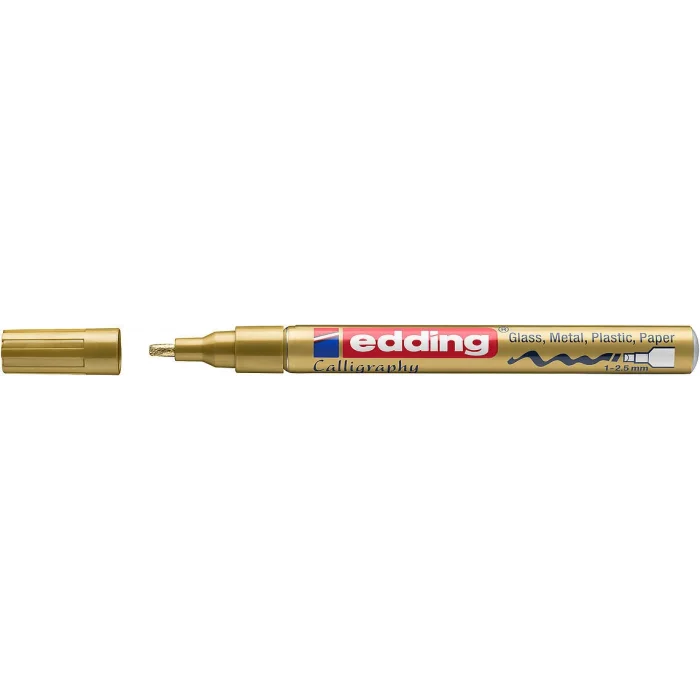 Edding 753 Kaligrafi Kalemi Altın Yaldız