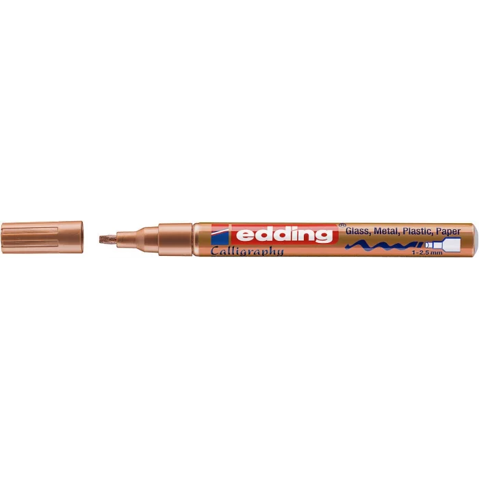 Edding 753 Kaligrafi Kalemi Bakır Yaldız
