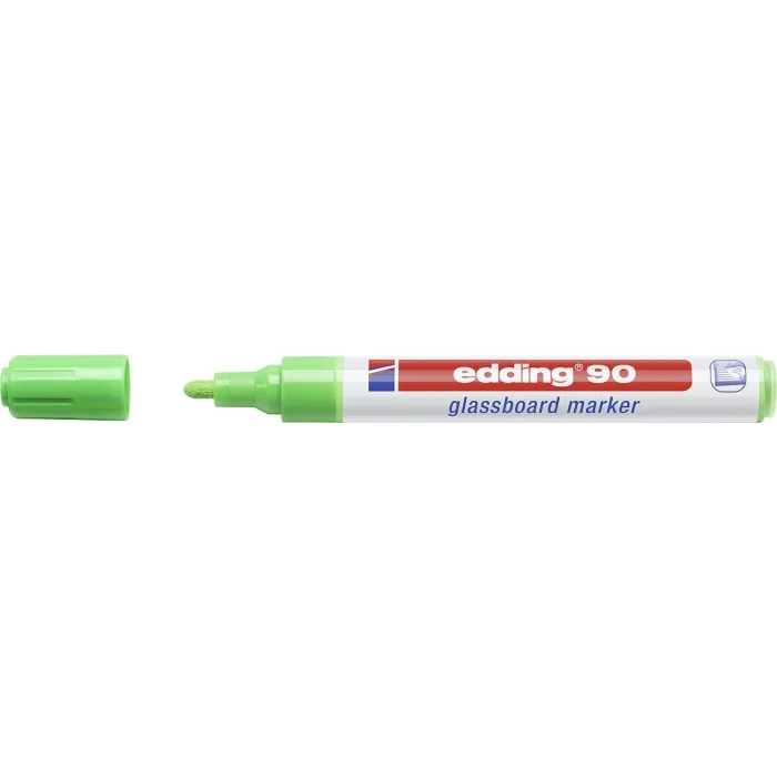 Edding 90 Cam Yazı Tahtası Kalemi AÇIK YEŞİL