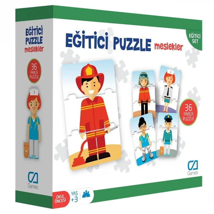 Eğitici Puzzle Meslekler Eğitici Set