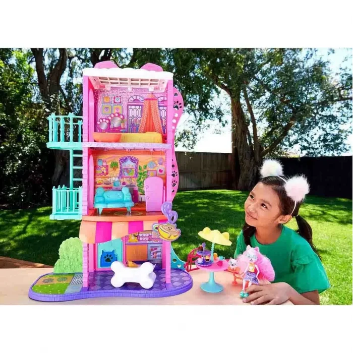 Enchantimals Şehir Evi ve Kafe Oyun Seti HHC18