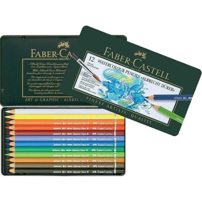 Faber Castell Albrecht Dürer Aquarell Boya Kalemi Seti 12 Renk
