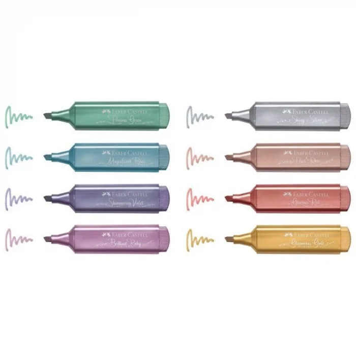 Faber Castell Metalik İşaretleme Kalemi Seti 8 Renk