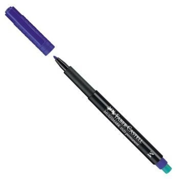 Faber Castell Multimark 1525 Permanent Asetat Kalemi 1.0 mm (M) MAVİ