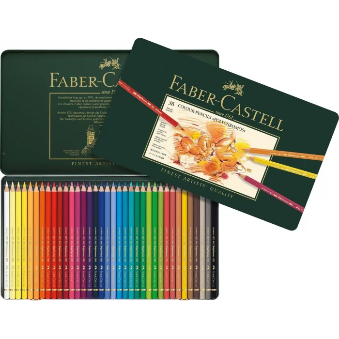 Faber Castell Polychromos Kuru Boya Kalemi Seti 36 Renk