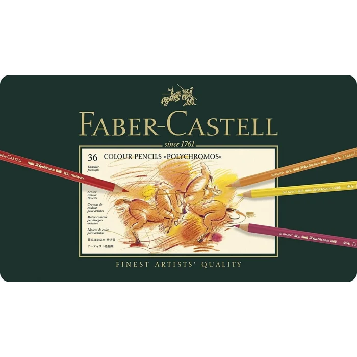 Faber Castell Polychromos Kuru Boya Kalemi Seti 36 Renk