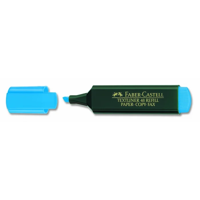 Faber Castell Textliner 48 Fosforlu İşaretleme Kalemi MAVİ