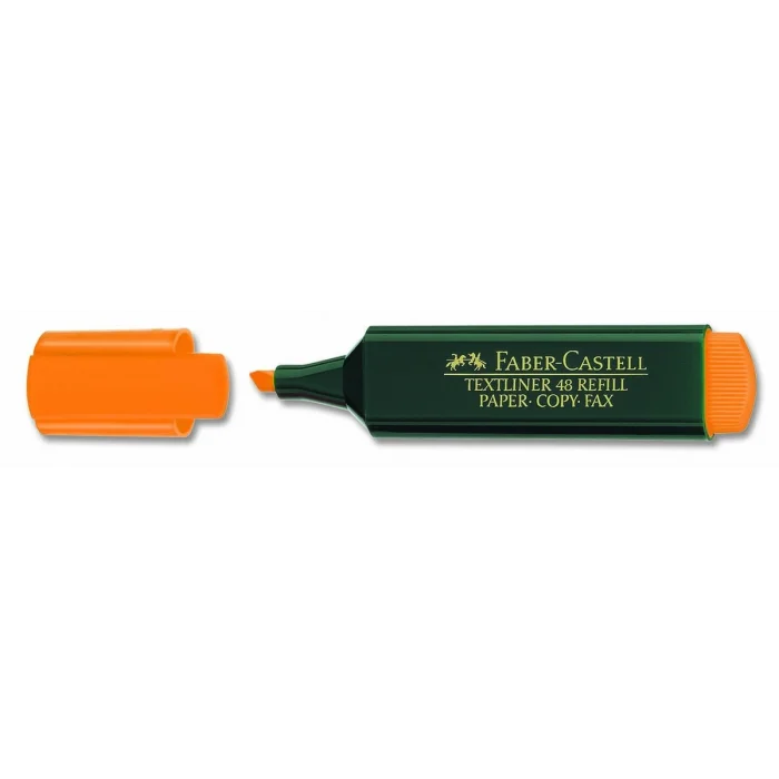 Faber Castell Textliner 48 Fosforlu İşaretleme Kalemi TURUNCU