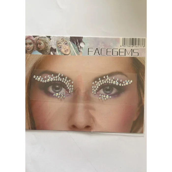 Face Gems Kristal Yüz Taşı Model 29