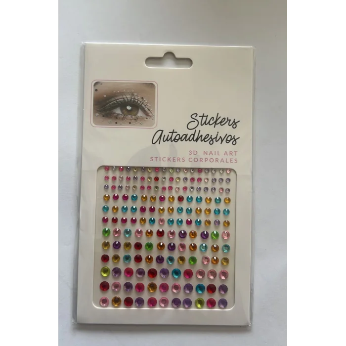 Face Gems Kristal Yüz Taşı Model 31